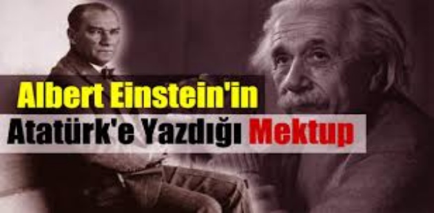 Einstein'dan Atatürk'e dramatik mektup!
