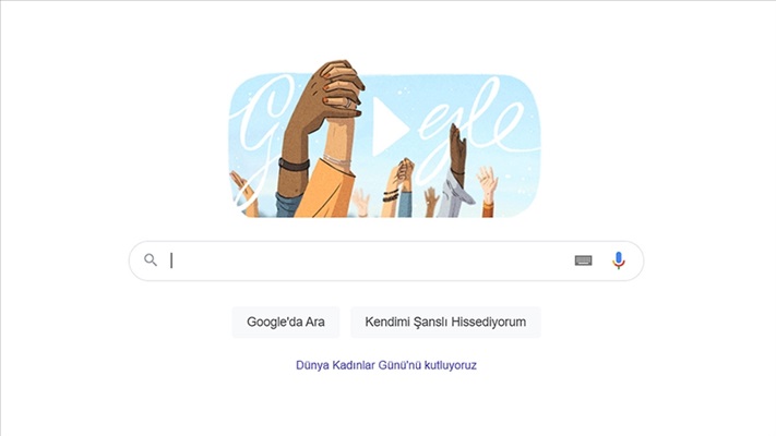 Google 8 Mart Dünya Kadınlar Günü'nü kutladı