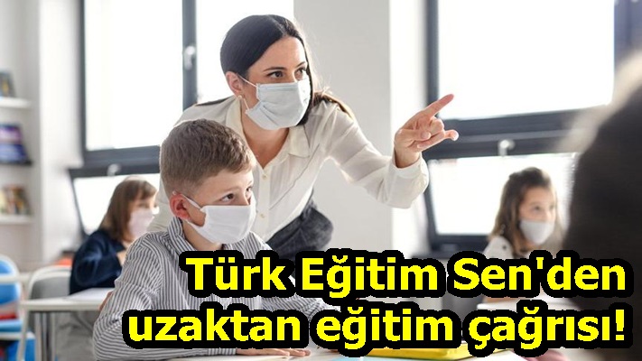 Türk Eğitim Sen'den uzaktan eğitim çağrısı!